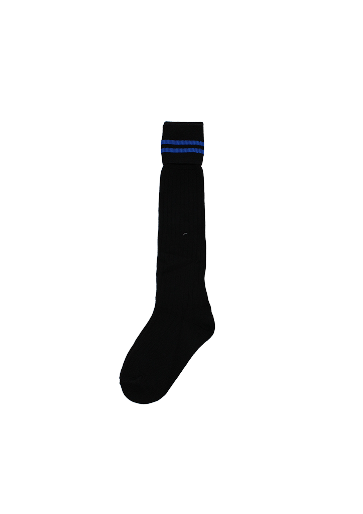 St Claudine Thévenet School Sock Black/Royal